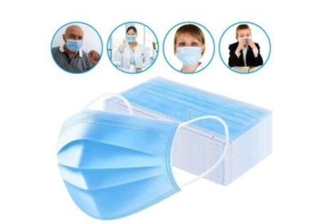 Mondkapjes | Mondmaskers 3 laags-niet-medische gezichtsmaskers - 50 stuks