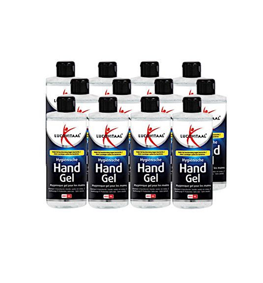 Desinfecterende Lucovitaal Handgel 12st 400ml