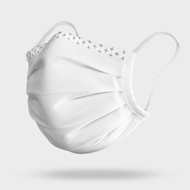 MONDKAPJES KATOEN | Wasbaar mondmasker en tot 30 keer herbruikbaar ( ++ )