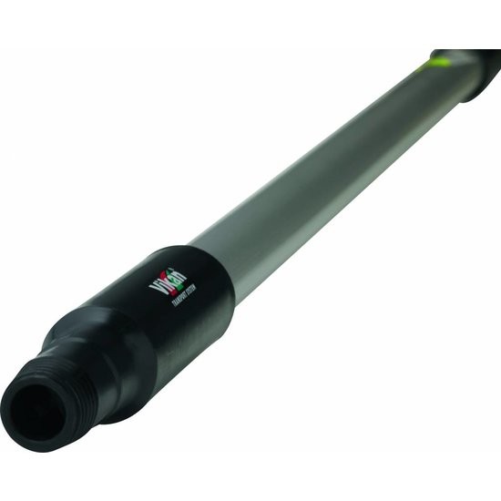 Ergonomische steel met waterdoorvoer - 150 cm