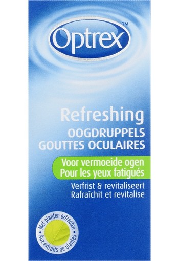 Optrex Refreshing Oogdruppels 10 ml druppels