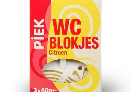 Piek Wc Blok Citroen Doos 72x40 gram