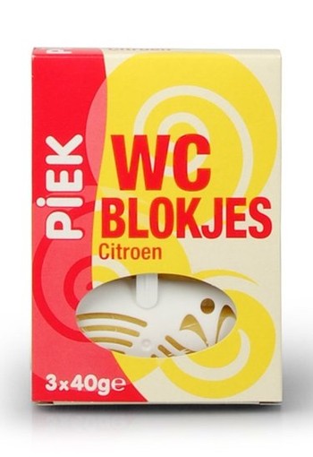 Piek Wc Blok Citroen Doos 72x40 gram