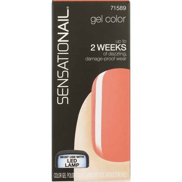 Sensationail Gel Color Coral Sunset 7 ml