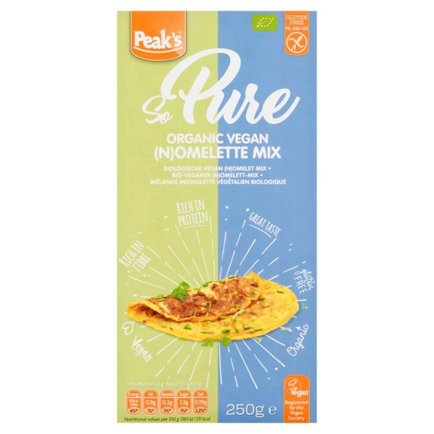 Peak's So pure omelette mix glutenvrij bio (250 Gram)