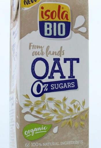 Isola Bio Oat no sugar bio (1 Liter)