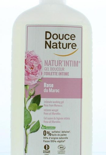 Douce Nature Natur intim intieme wasgel rose bio (500 Milliliter)