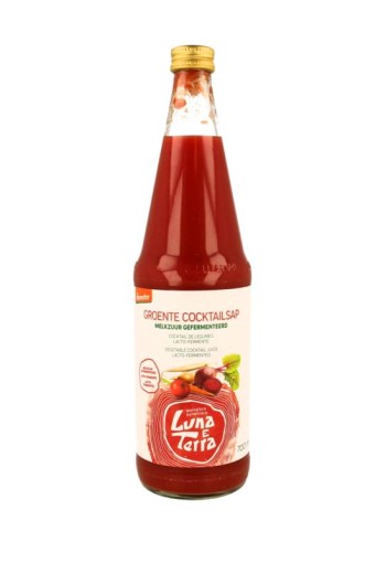 Luna E Terra Groentecocktail melkzuur bio dem (700 Milliliter)