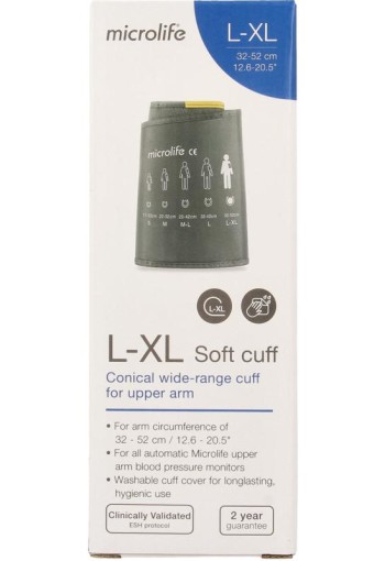 Microlife Manchet 32-52cm L-XL (1 Stuks)