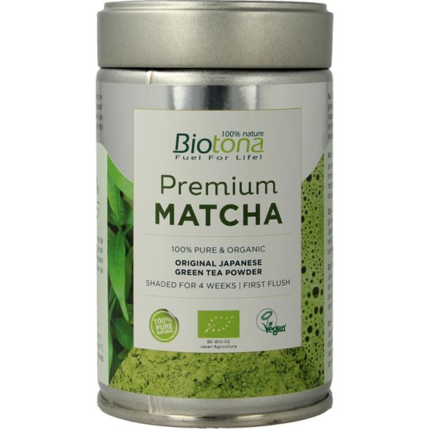 Biotona Premium matcha tea bio (80 Gram)
