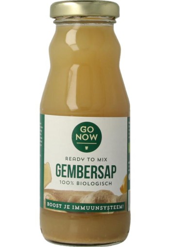 Go Now Gember sap bio (200 Milliliter)